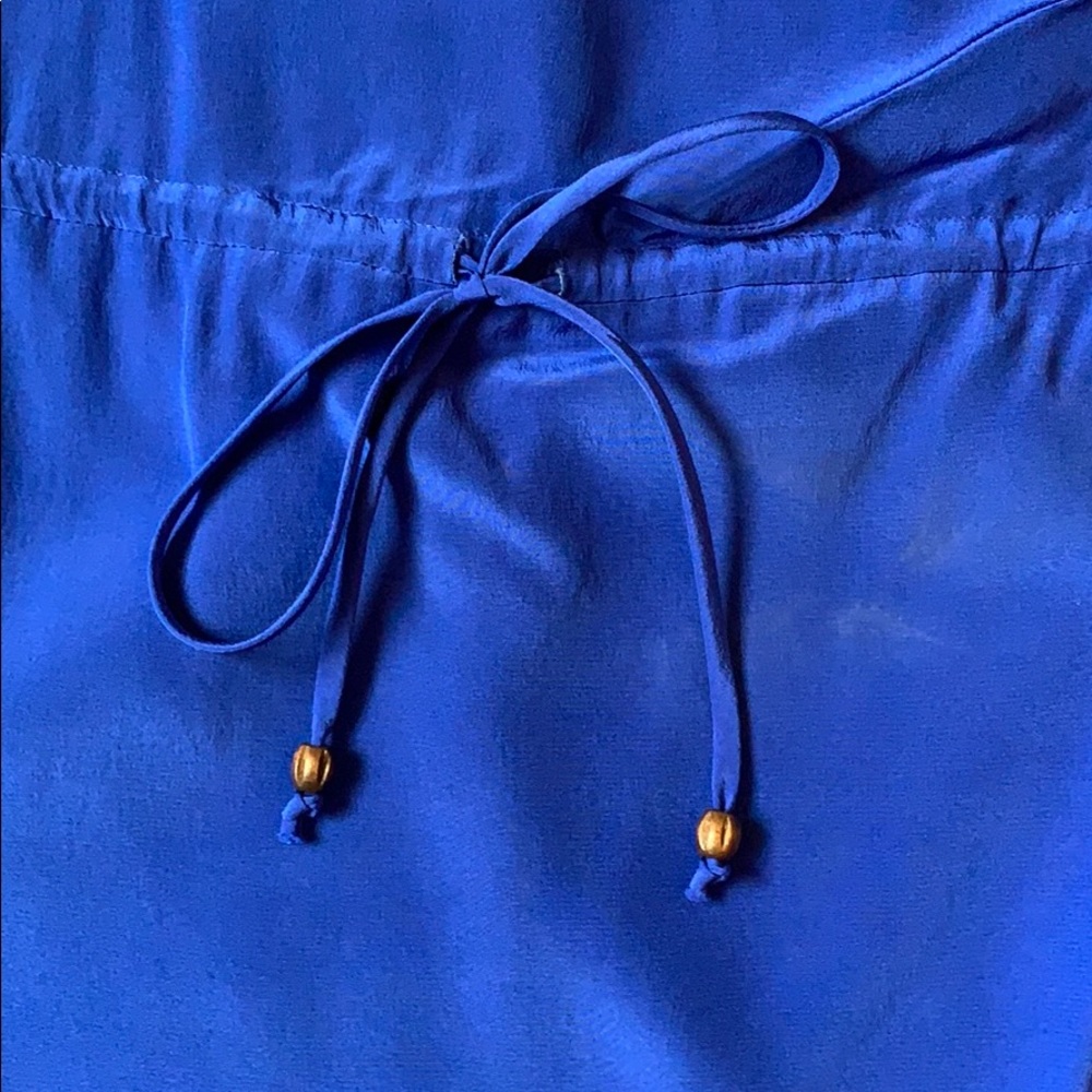 Trina Turk One Shoulder Blue Dress - Picture 5 of 6
